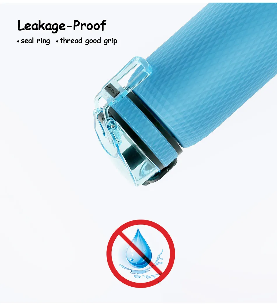 UZSPACE 350ml Tritan Sports Water Bottles Creative Portable buckle Lemon fruit tea Filter Shaker Drink Bottle For Water BPA Free350ML_06