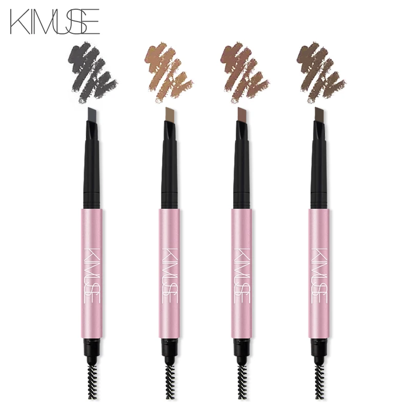 KIMUSE 4Colors Eyebrow Tattoo Pen Eyebrow Enhancer Tools Fine Sketch Liquid Eyebrow Pencil EyeBrow Pencil Long 3