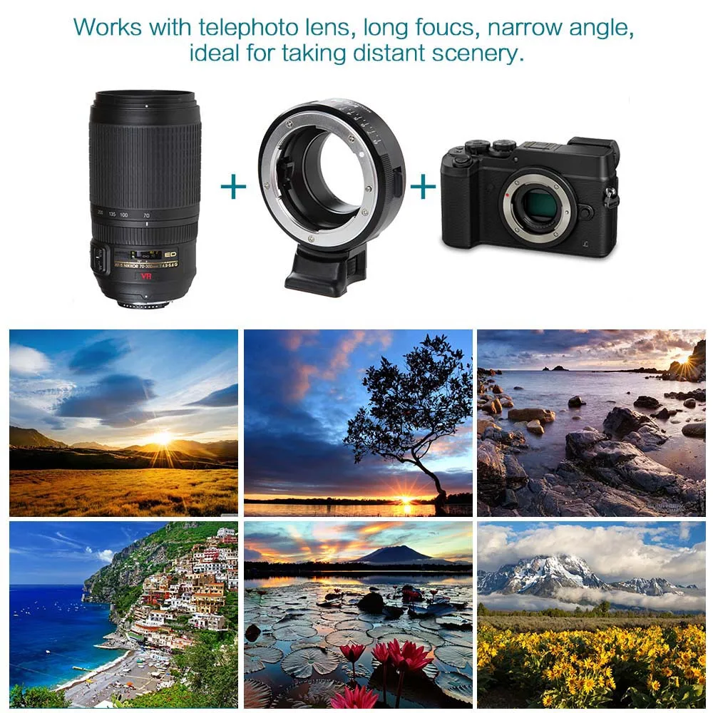 VILTROX NF-M43 mount adapter mount (5)