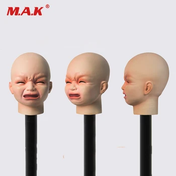 

1/6 Scale Baby Head Sculpt with Cry of Face Head Carved Model for 1:6 Action Figure Body Accessory