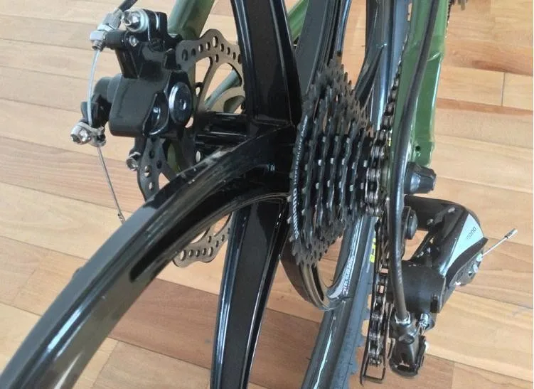 Best Kalosse  bicycle foldable Integrated wheels   26er 21/24/27/30 speed  folding   26*17inch   bicicleta mountain bicycle  bike 9