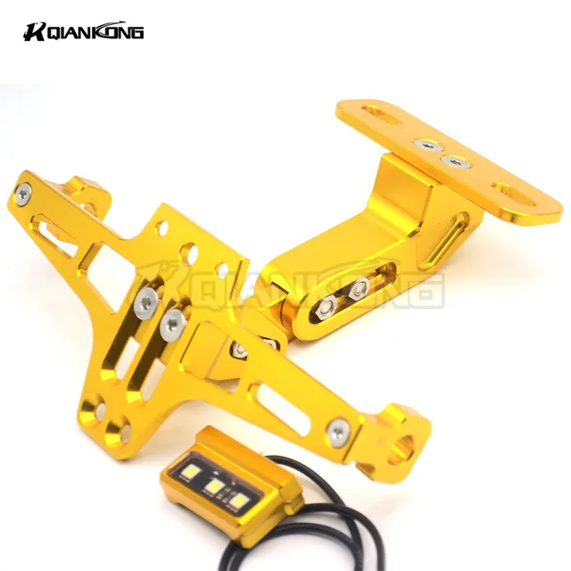 Buy Motorcycle Registration License Plate Bracket