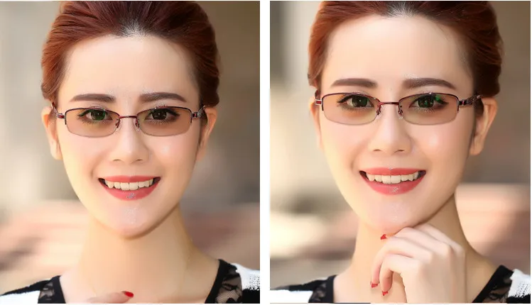 Eyesilove, женские фотохромные очки для близорукости, женские очки для близорукости, очки для близорукости с чувствительными переходными линзами