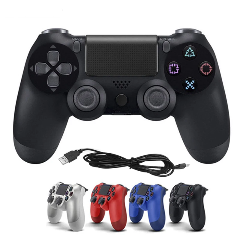 Проводной игровой контроллер для PS4 контроллер для sony Playstation 4 USB кабель двойной шок пульт дистанционного управления геймпады джойстик консоль контроллер