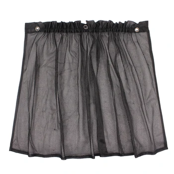 

1 Pair Adjustable Car Sun Shade Window Car Window Mesh Interlock Curtain UV Sunshade Visor Accessories