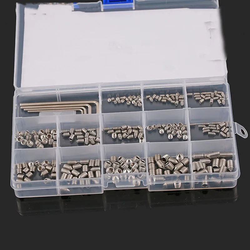 M3M4M5M6 Sophisticated Fastening Set, with Screw Boxed, Headless