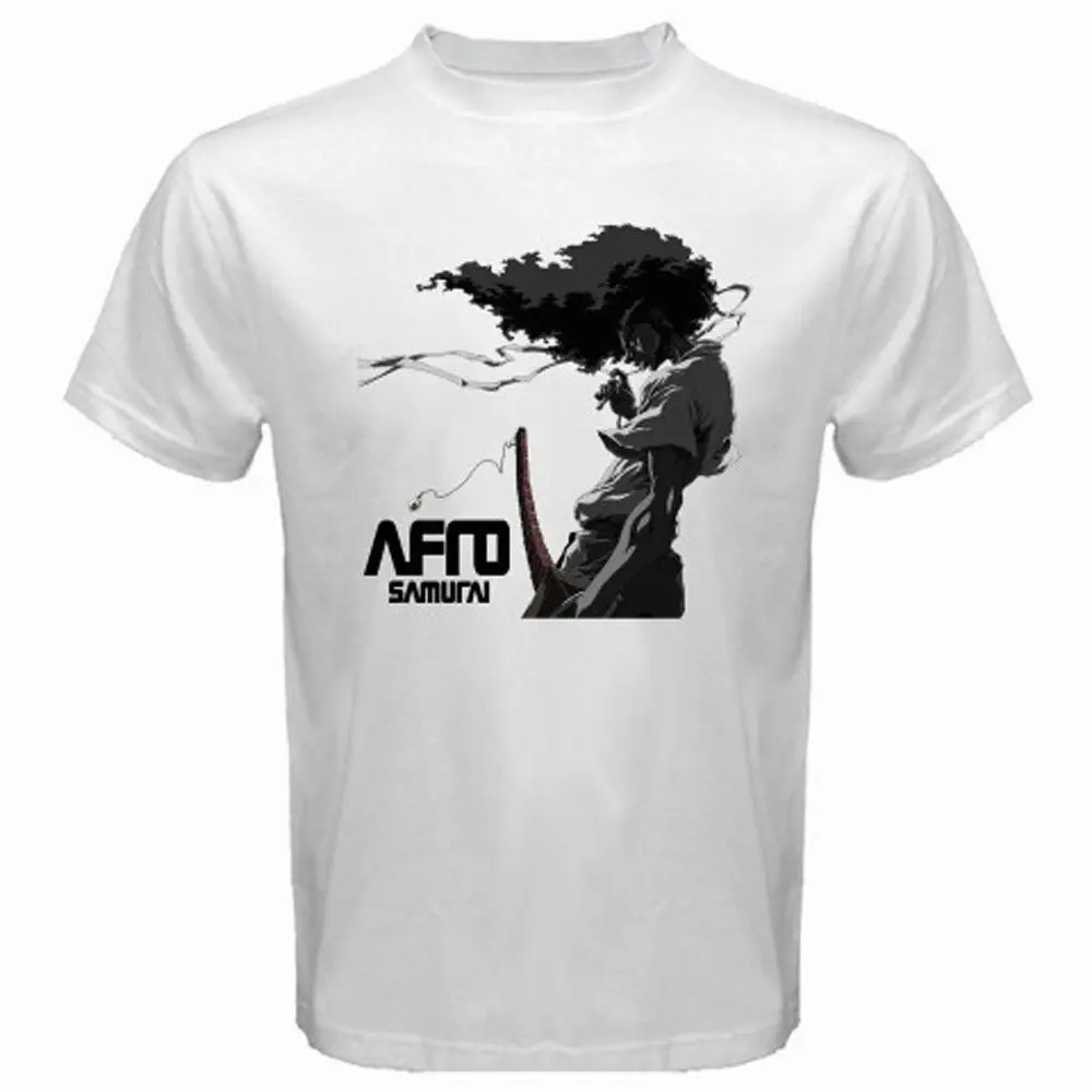 Gildan New Afro Samurai Anime Manga Men's T Shirt|men t-shirt|t-shirt