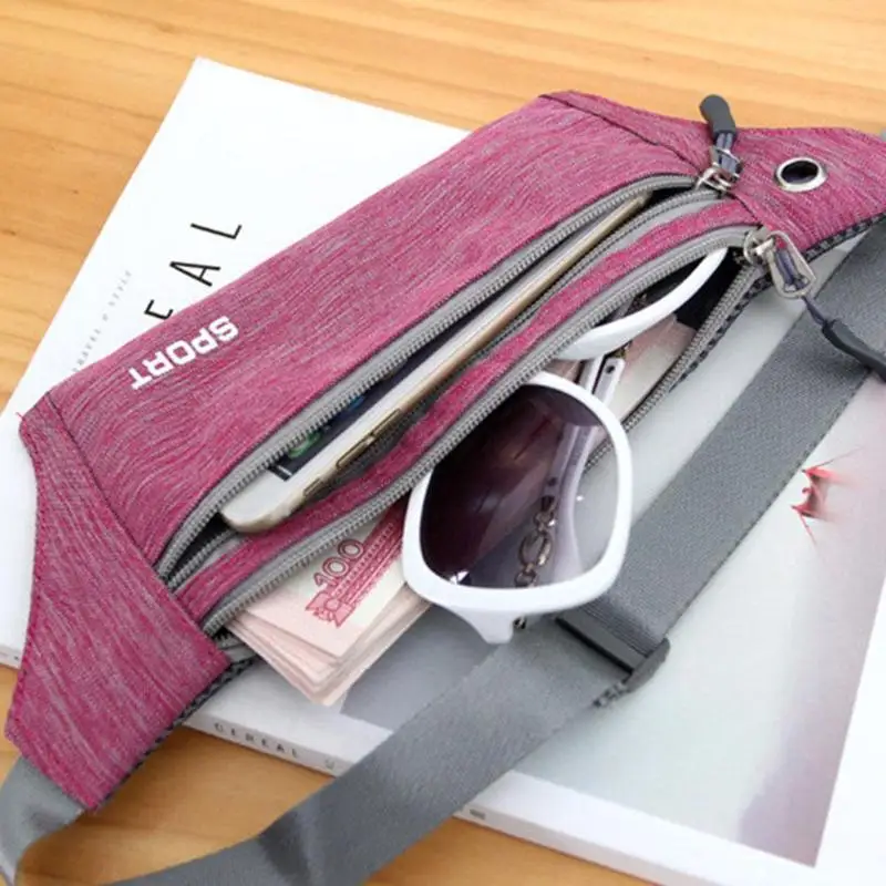 

Ladies Sports Nylon Belt 2018 Fanny Waist Pack Teenage Shoulder Messenger Mobile Phone Bum Bag Handbags Girls Waist Bag