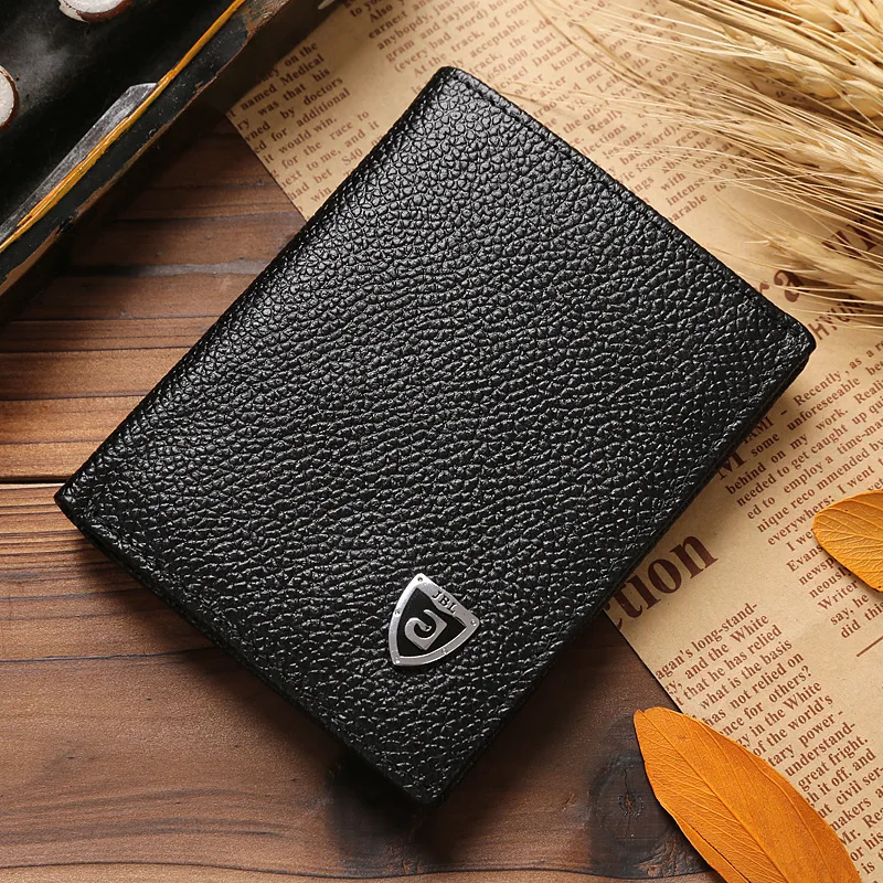 Small wallet men genuine leather purses cowhide mini wallets black and brown quality guarantee Small wallet men genuine leather purses cowhide mini wallets black and brown quality guarantee