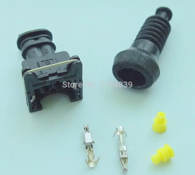 EV1 Fuel Injector 2 Pin way Electrical Wire Connector Plug automobile Connectors suitable for
