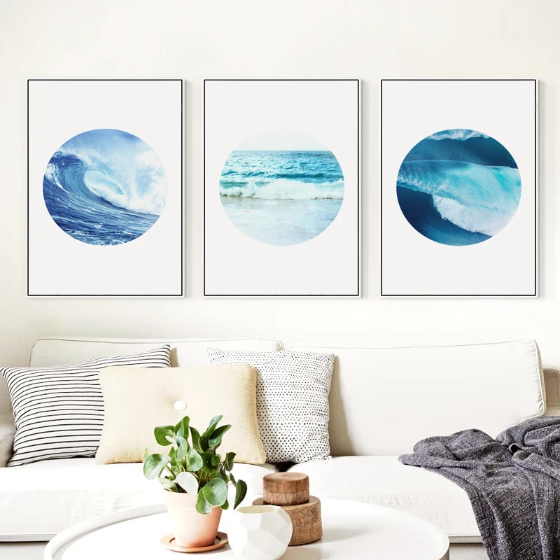 Nordic-Canvas-Art-Lake-Seawater-Circular-Landscape-Poster-Giclee-Printed-Pictures-For-Home-Wall-Painting-Scandinavian (2)