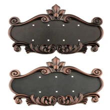 Ретро винтажная металлическая табличка для комнатных ворот, индивидуальный домашний адрес, знак для дома, двери отеля, номер для ворот, наклейка, табличка, знак, украшение