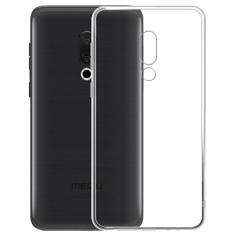 Силиконовый чехол мягкий прозрачный из ТПУ для Meizu 16 Plus 15 Lite M6T M8C E3 M6S M6 Note Pro 7 M5C E2 M5S