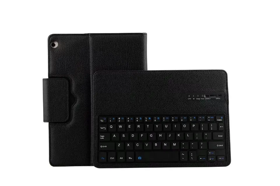Ultra Slim 2 in 1 Wireless Bluetooth Keyboard Magnetic Leather Tablet Case Cover For Huawei Mediapad M3 Lite 10.1 Inch | Компьютеры и