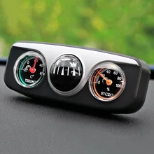 Интерьер автомобиля аксессуары 3 In1 Руководство автомобилей мяч лодка транспорт навигационный компас термометр-гигрометр украшения