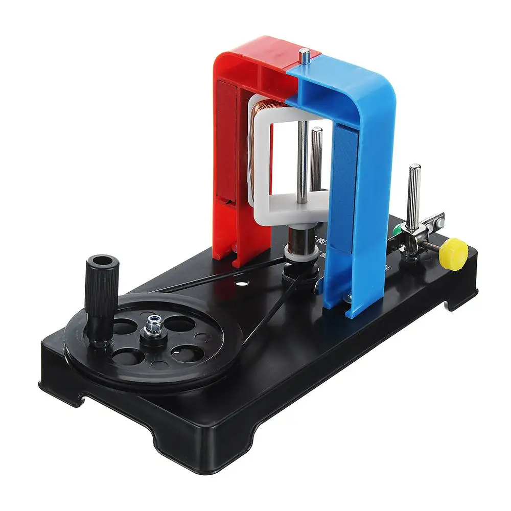 

DIY Hand Electricity Generator Model AC-DC Electric Generator Physical Experiment Education Toys