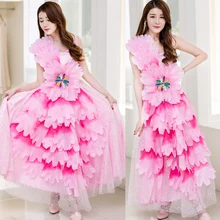 Новая Мода Женщины Современный Танец Платье Костюм Сценическое Хор Одежда Открытие Танец Бальный Танец Конкуренции Платья