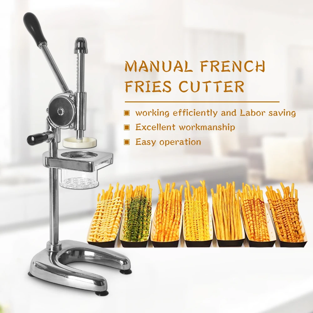 Commercial Long 30cm Potato Ships Squeezers Machine French Manual Fries Cutters American Fried Potato Chip Squeezer Commercial Long 30cm Potato Ships Squeezers Machine French Manual Fries Cutters American Fried Potato Chip Squeezer