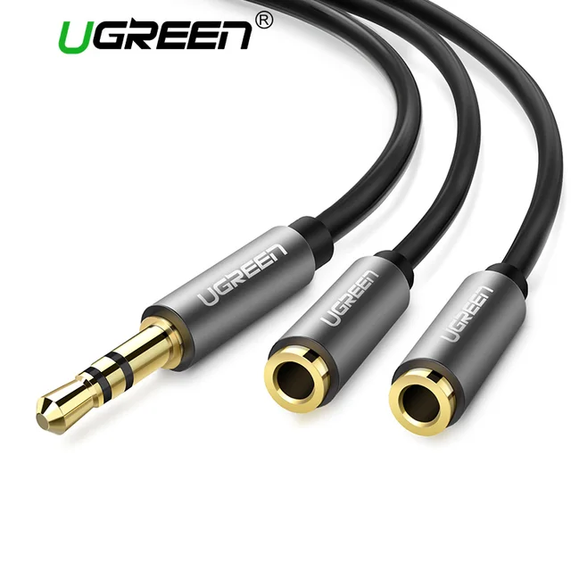 Best Price Ugreen Headphone Splitter Audio Cable 3.5mm Male to 2 Female Jack 3.5mm Splitter Adapter Aux Cable for iPhone Samsung MP3 Player Best Price Ugreen Headphone Splitter Audio Cable 3.5mm Male to 2 Female Jack 3.5mm Splitter Adapter Aux Cable for iPhone Samsung MP3 Player