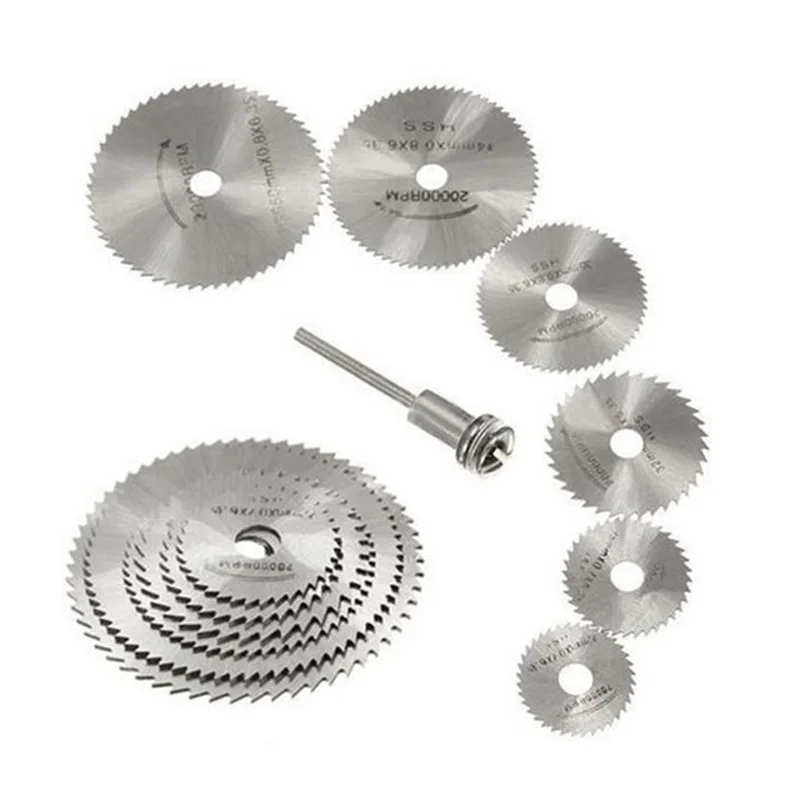 HSS 22-50 мм дисковые пильные диски, металл, дерево, режущие лезвия, дисковое деревообрабатывающее шлифование, наборы для вращающегося инструмента Dremel, аксессуары для резки
