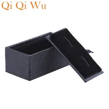 Запонки и зажим для галстука подарочная коробка черные коробки в форме сердца бумажная коробка браслет или подарочные браслеты коробка