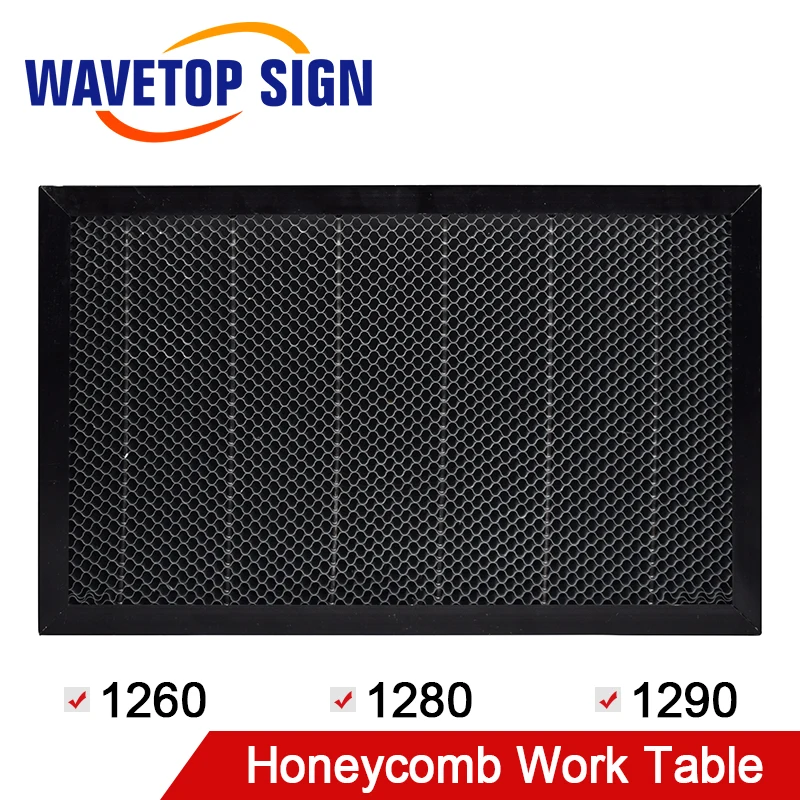 WaveTopSign лазерный сотовый Рабочий стол 1280/1260/1290 мм Размер доски платформы лазерные части для CO2 гравер резки