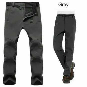 

Newly Men Skiing Pants Warm Waterproof Quick Dry Outdoor Hiking Climbing Trousers 19ing