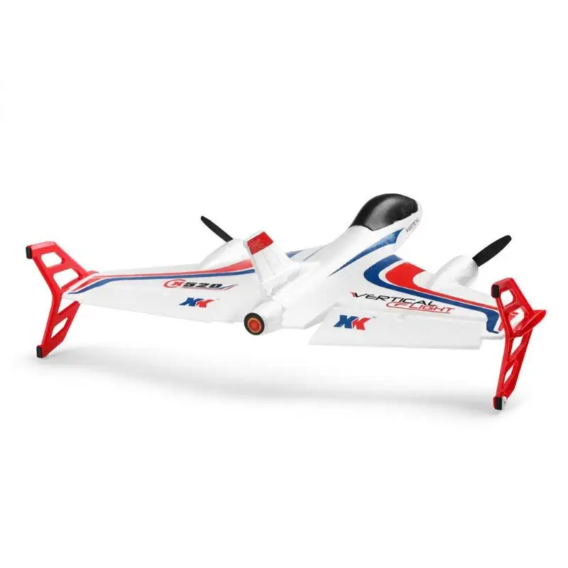 Wltoys X520-A самолет VTOL вертикальный взлет Land Delta крыло Радиоуправляемый Дрон фиксированное крыло самолет игрушка с переключателем режимов светодиодный светильник