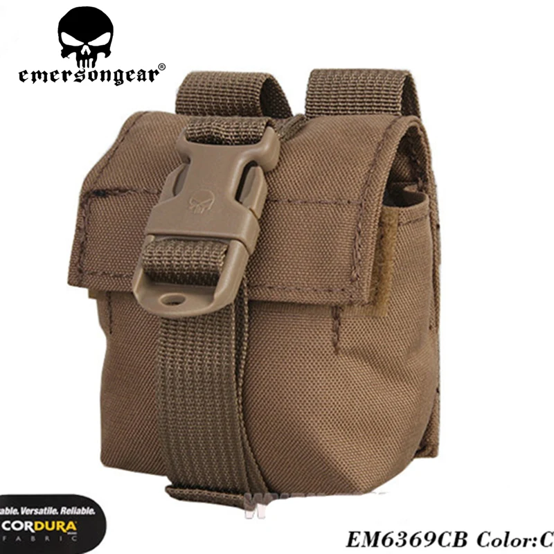 Emerson LBT Стиль Один Frag Grenad Чехол Molle военный страйкбол painball combat gear EM6369 Мультикам Койот MCBK MCTP AOR2