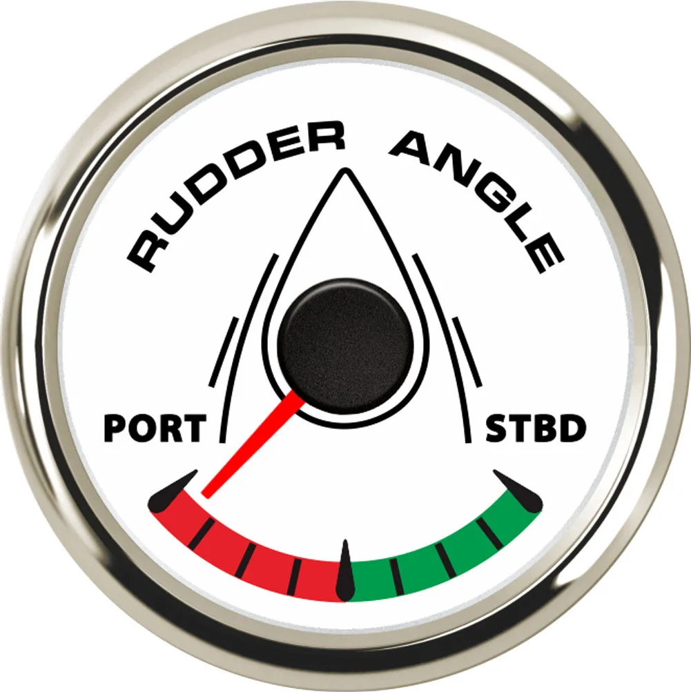 SAMDO 52mm 7 Color Background Light Marine Boat Rudder Angle Indicator Gauge Meter 0-190ohm With Mating Sensor | Автомобили и