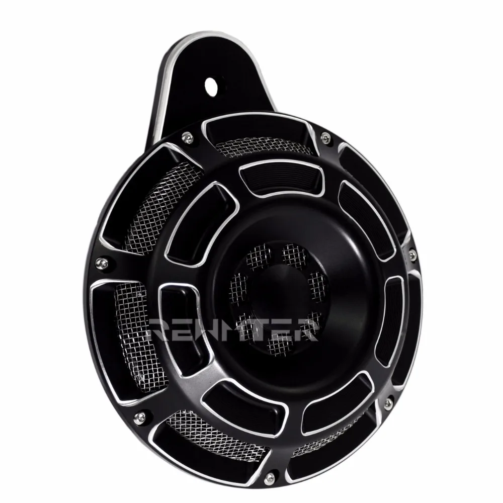 Комплект черных чехлов для мотоцикла Harley Touring FLT Big Twin 1991 17 For Sportster 07 18 алюминиевая