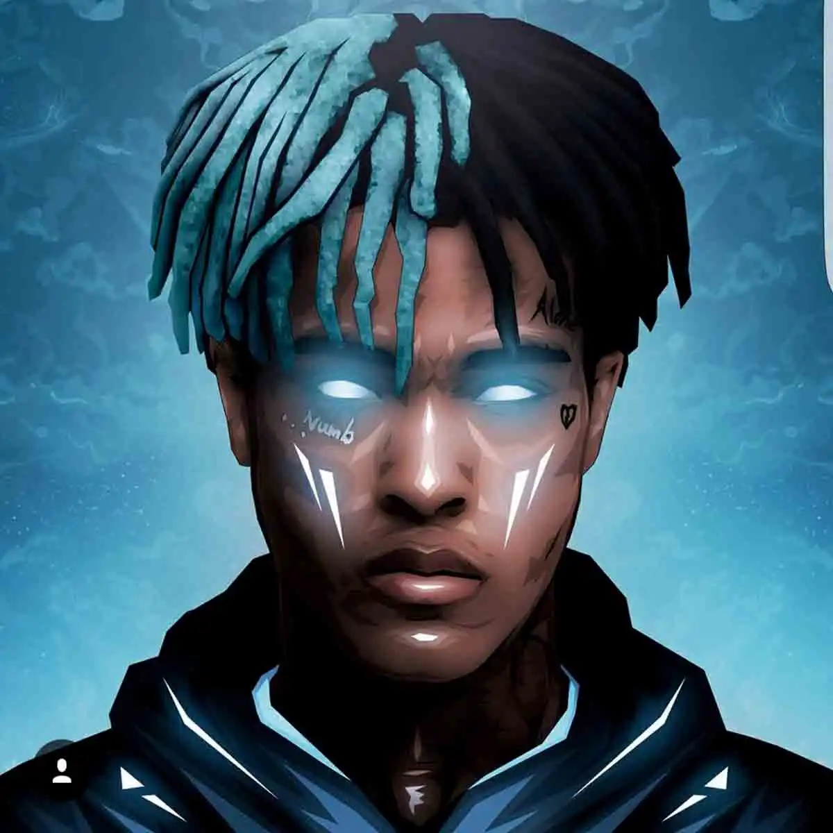 Xxxtentacion музыка певица арт, постер, принт настенные украшения наклейки холст комнаты decor12x12 24x24 20x20 дюймов