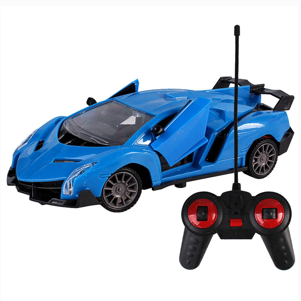 Обновленная версия, супер гоночный автомобиль, открытая дверь, Радиоуправляемый скоростной Радиоуправляемый спортивный автомобиль, 1:24 мотор, рождественский подарок, детская игрушка