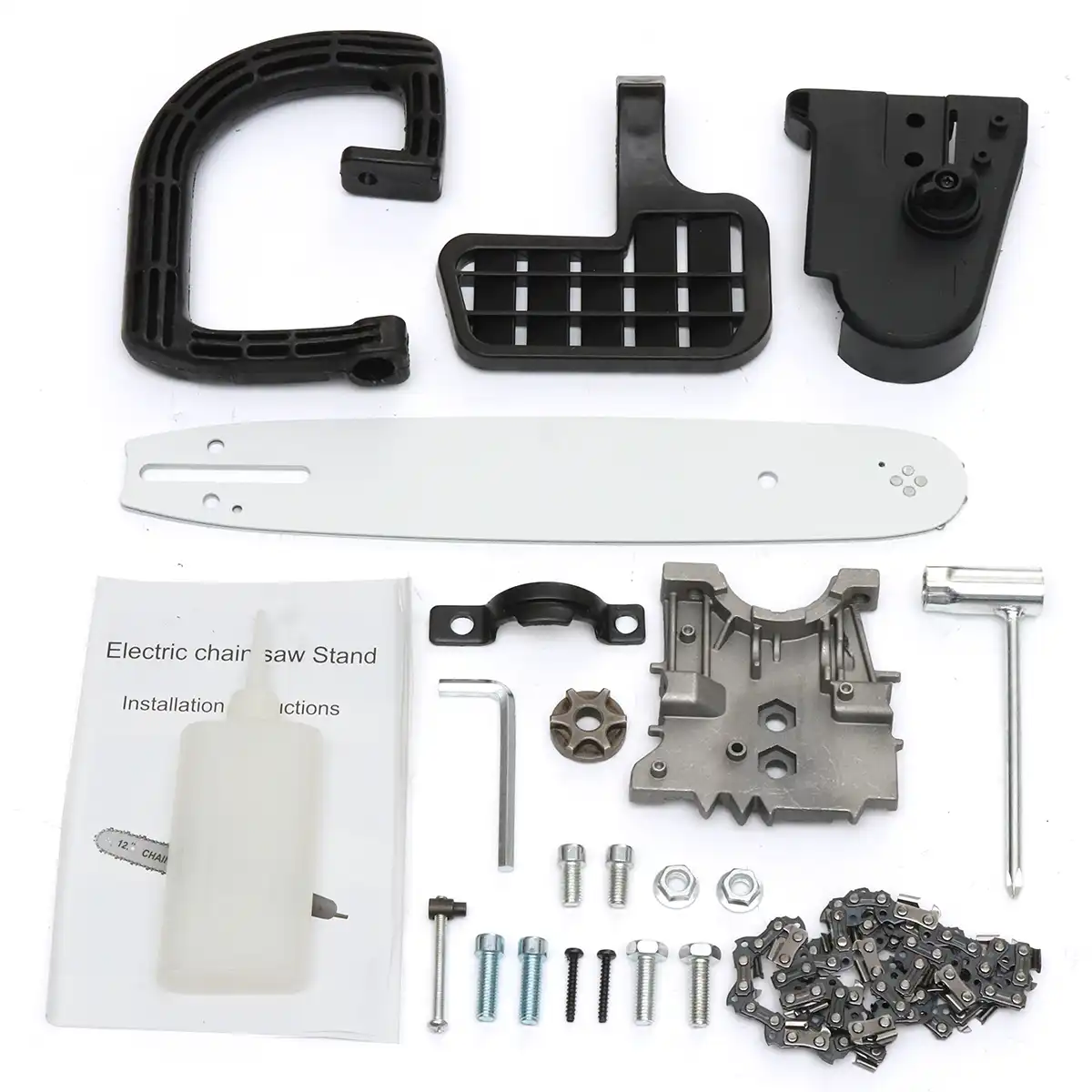 11 5 Woodworking Chain Saw Bracket Set For Angle Grinder Into Chain Saw Woodworking Non Regulating Chainsaw Refit Kit Set