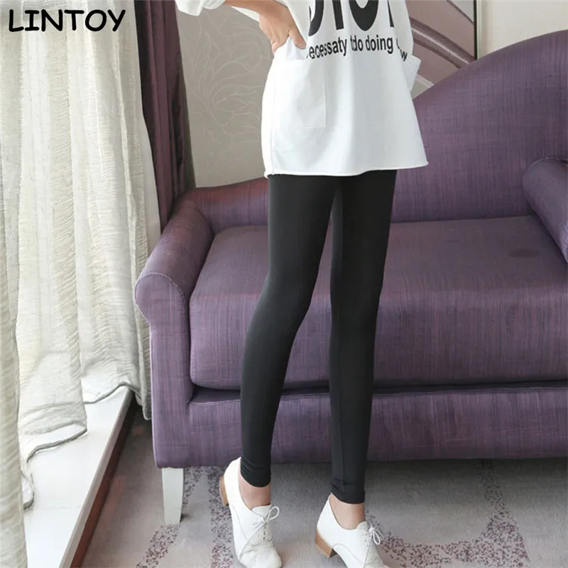 Sexy Women's Modal Cotton Solid Color Fitness Leggings Fashion Girl Leggins Plus Size Elastic