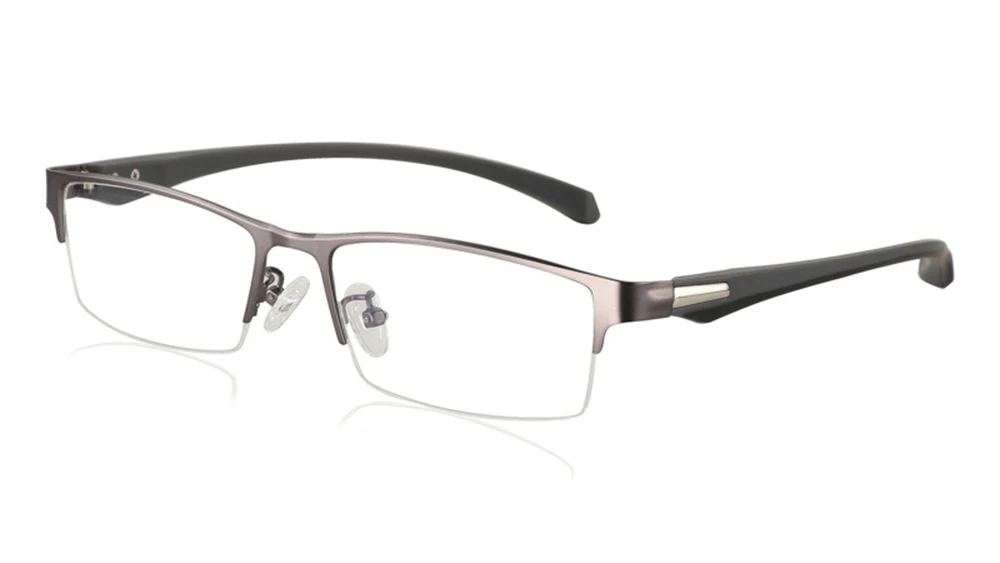 Очки для чтения мужские Scober = Ультралегкая оправа Al-mg Tr90 ноги прогрессивные Мультифокальные очки для чтения бифокальные+ 1+ 1,5 до+ 3,25