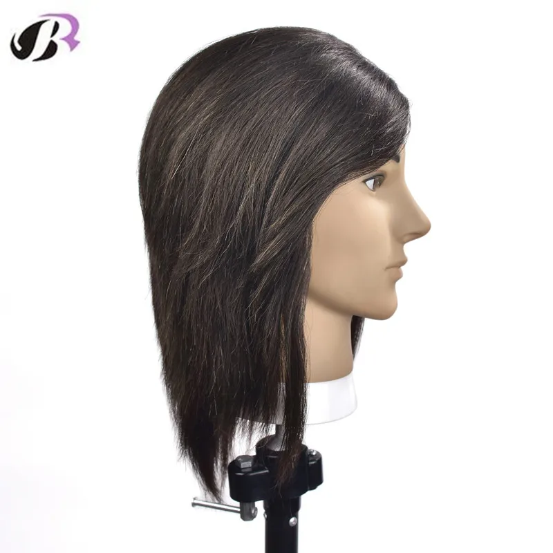 50 Off Hot Sale 8 Inch Male Natural Hair Mannequin Training
