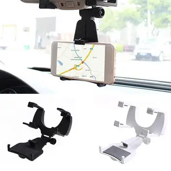 

Rearview Mirror Car Holder Driving Recorder Holder Universal Rear View Mirror Mount For Most Phone Model 3.5inch To 6.0 Inch