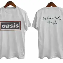 Новинка, футболка Oasis, Винтажная футболка, 1994, определённая футболка, 1990 s, футболка с коротким рукавом в стиле хип-хоп, футболка, топ, футболка из хлопка для мужчин