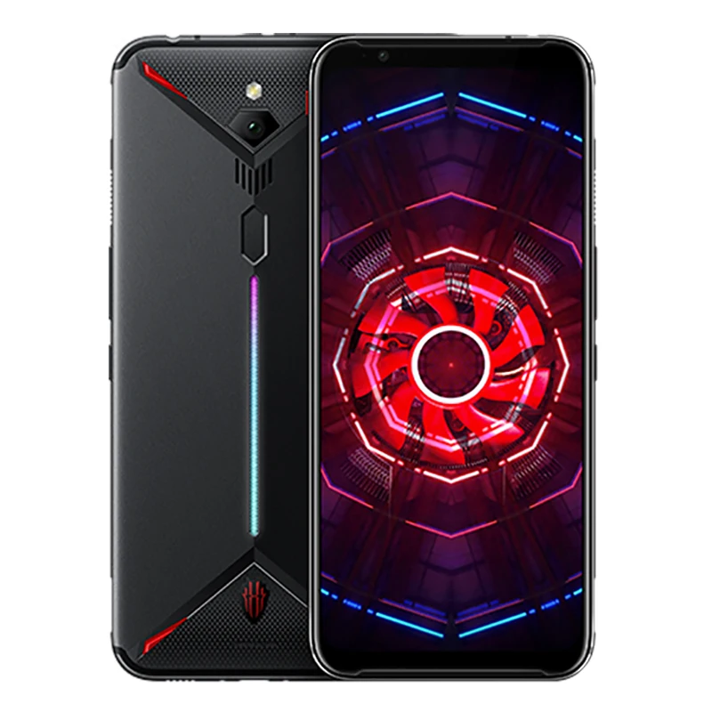 Оригинальный мобильный телефон Nubia Red Magic 3 6,65 дюйма 6G/8G/12G ram 64G/128G/256G rom Snapdragon 855 Android9.0 48.0MP Samrtphone