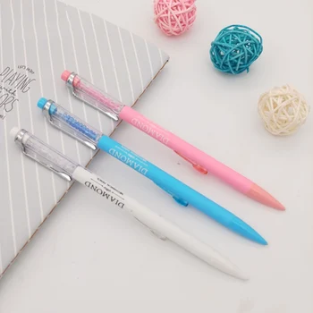 

1Pc Kawaii Diamond Mechanical Pencil Cute Plastic Colored Automatic Pencils For Gift Office School Supplies Creative Stationery