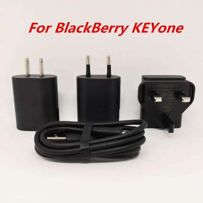 

For BlackBerry KEYone DTEK70 Charger + Type C USB Cable 100% New EU Europe standard Charging Adapter Phone accessory