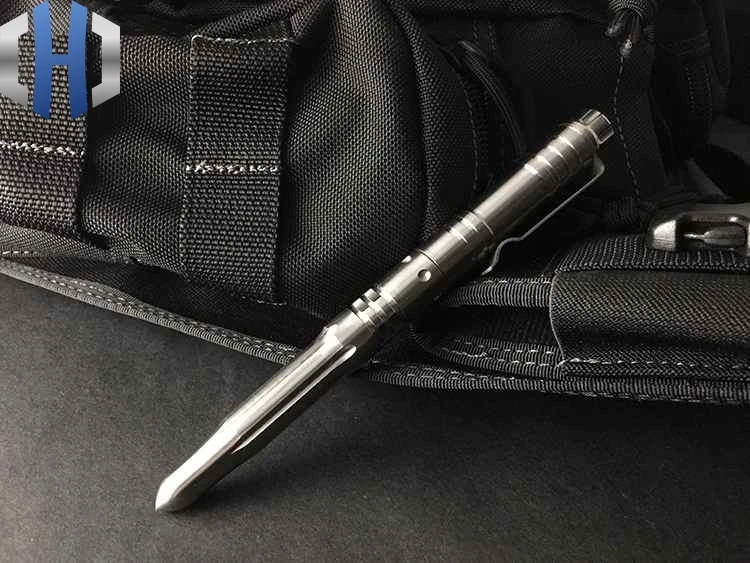 Тактическая ручка из титанового сплава для повседневного использования, многофункциональная ручка для самозащиты с разбитым окном, спасательный молоток