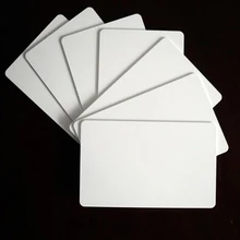 1000 шт./лот перезаписываемый NFC радиочистотная идентификация 1к S50 пробельная карта/тонкий ПВХ карты 13,56 МГц ISO14443A карта памяти IC Фудань чипов Водонепроницаемый