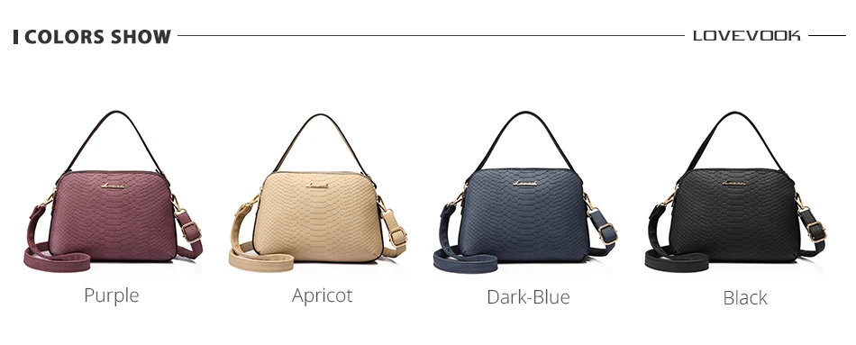 Lovevook bolsa feminina ombro crossbody saco feminino
