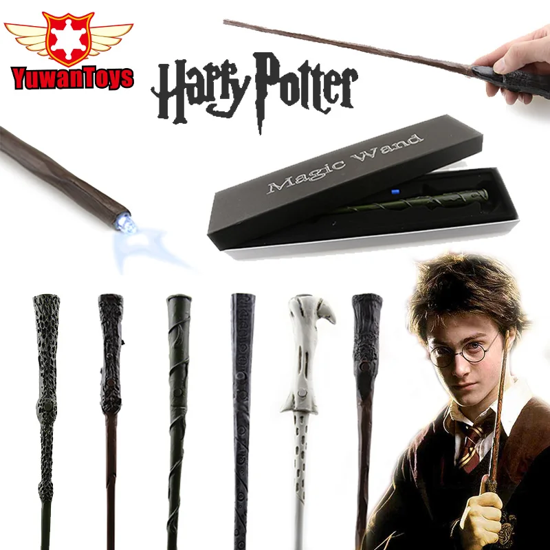 

NEW Genuine Harry Potter Wand LED Light Magic Wand Comes With Spare Battery The Best Cosplay Props Can Choose Gift Box Packaging