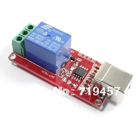 

FREE SHIPPING 10PCS/LOT Free drive /usb control switch /1 road 5V relay modules /Computer control switch