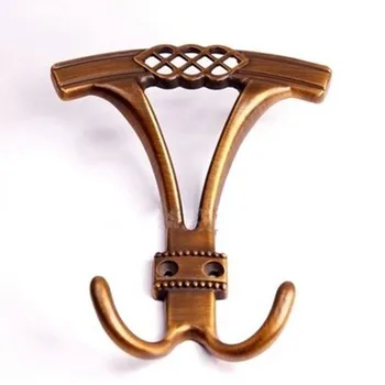 

vintage style wall decoration hooks bronze clothes cap hooks antique brass zinc alloy hooks