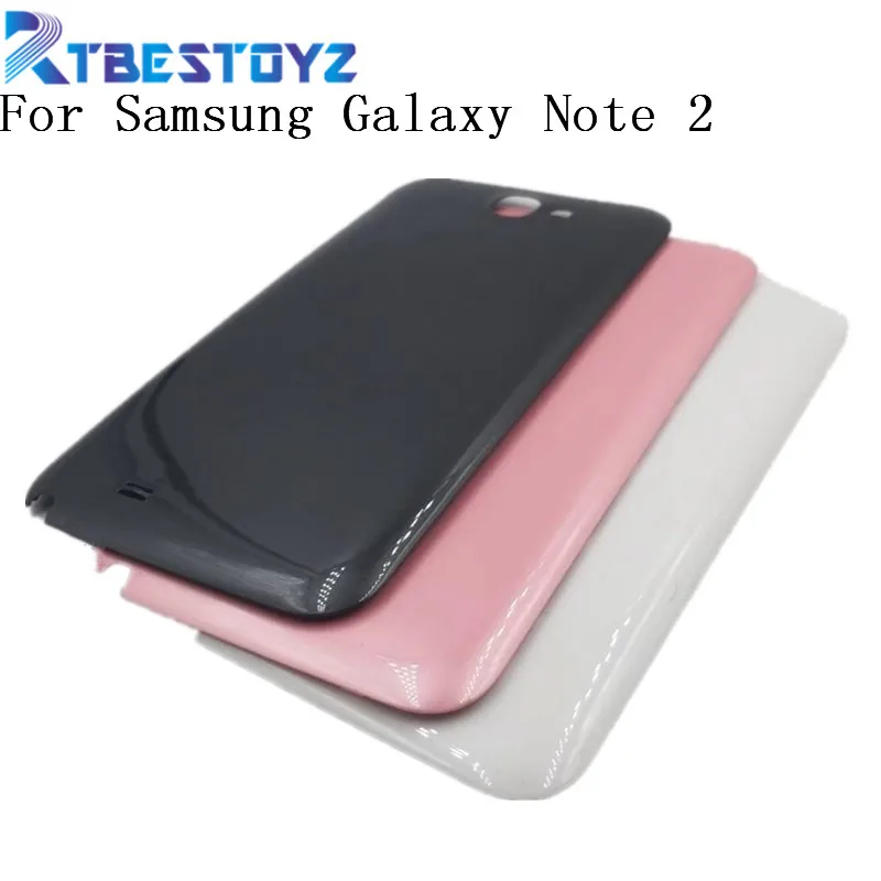 

RTBESTOYZ Housing For Samsung Galaxy Note 2 Back Cover Case Note2 N7100 Battery Rear Door Replacement Parts