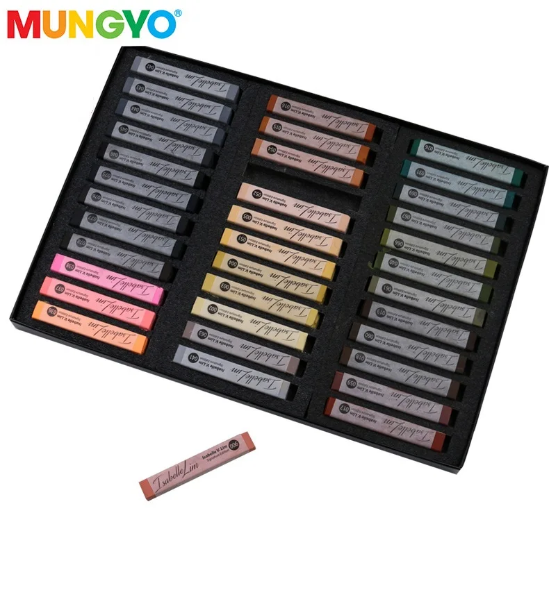

MUNGYO 72colors Isabelle v. Lim signature edition Artists' soft pastels Finest pigment and raw materials model MPV-72ISA